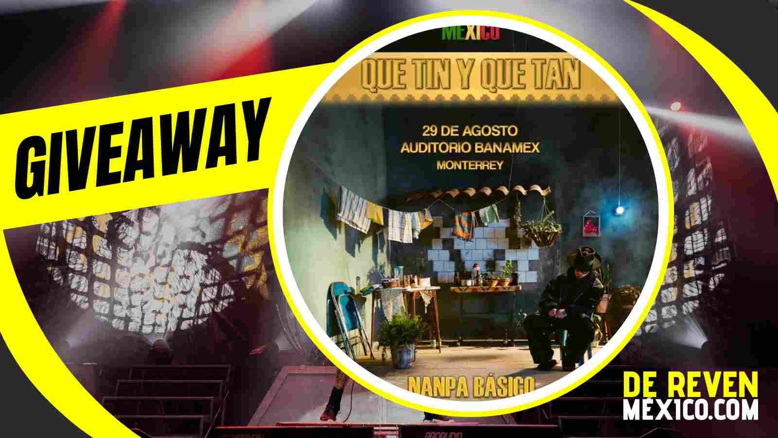 NANPA BÁSICO GIVEAWAY 2026 AUDITORIO BANAMEX