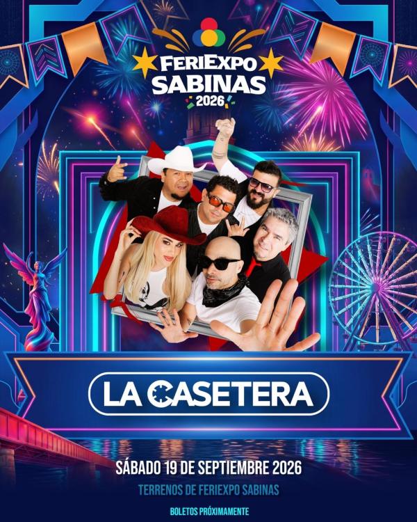 LA CASETERA FERIEXPO SABINAS 2026 COAHUILA