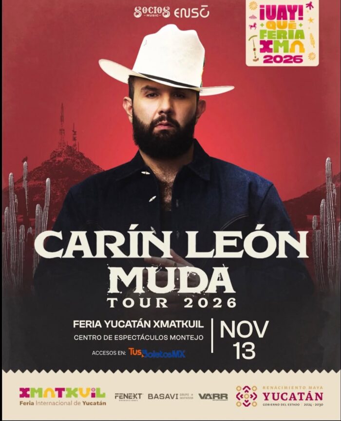 CARIN LEÓN FERIA YUCATÁN XMATKUIL 2026