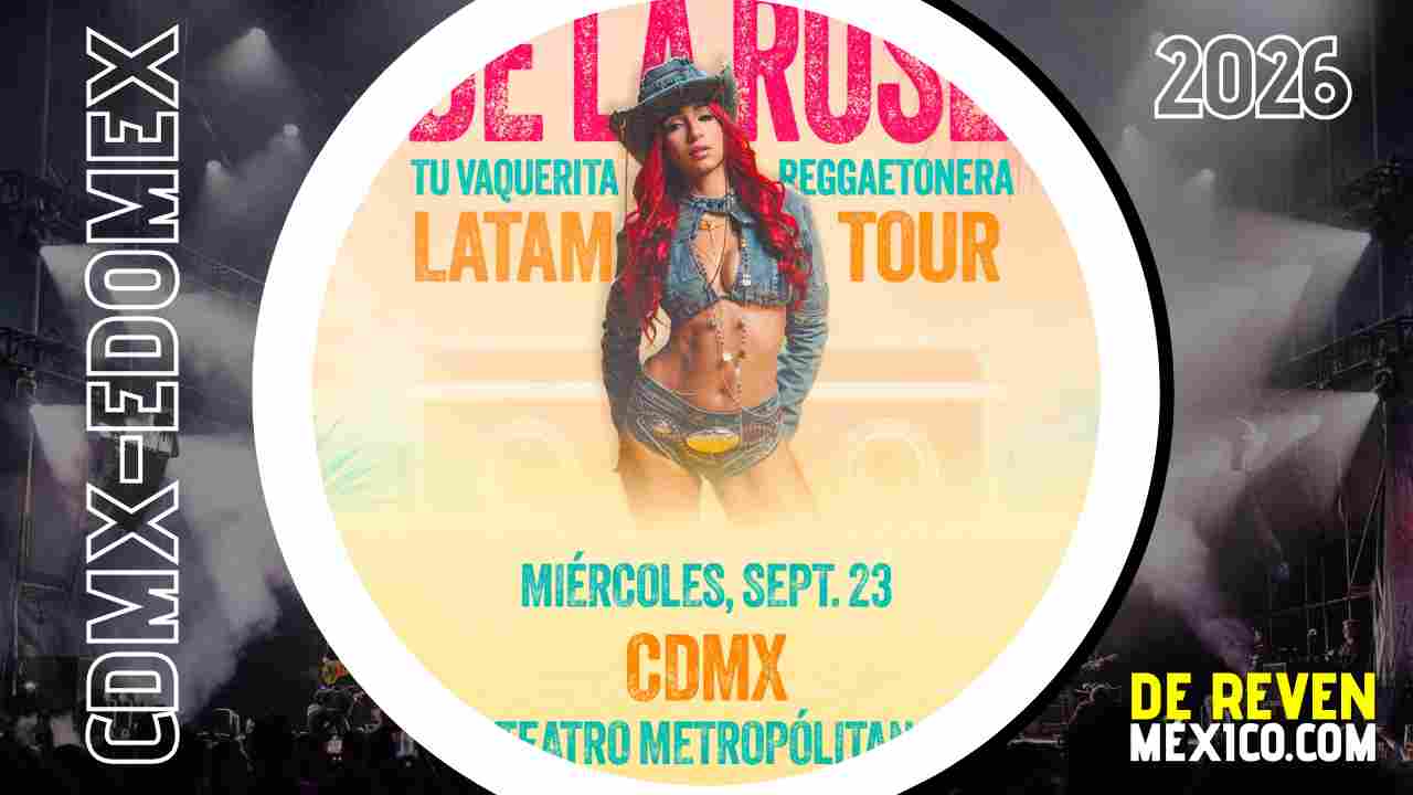 DE LA ROSE CDMX 2026 TEATRO METROPÓLITAN