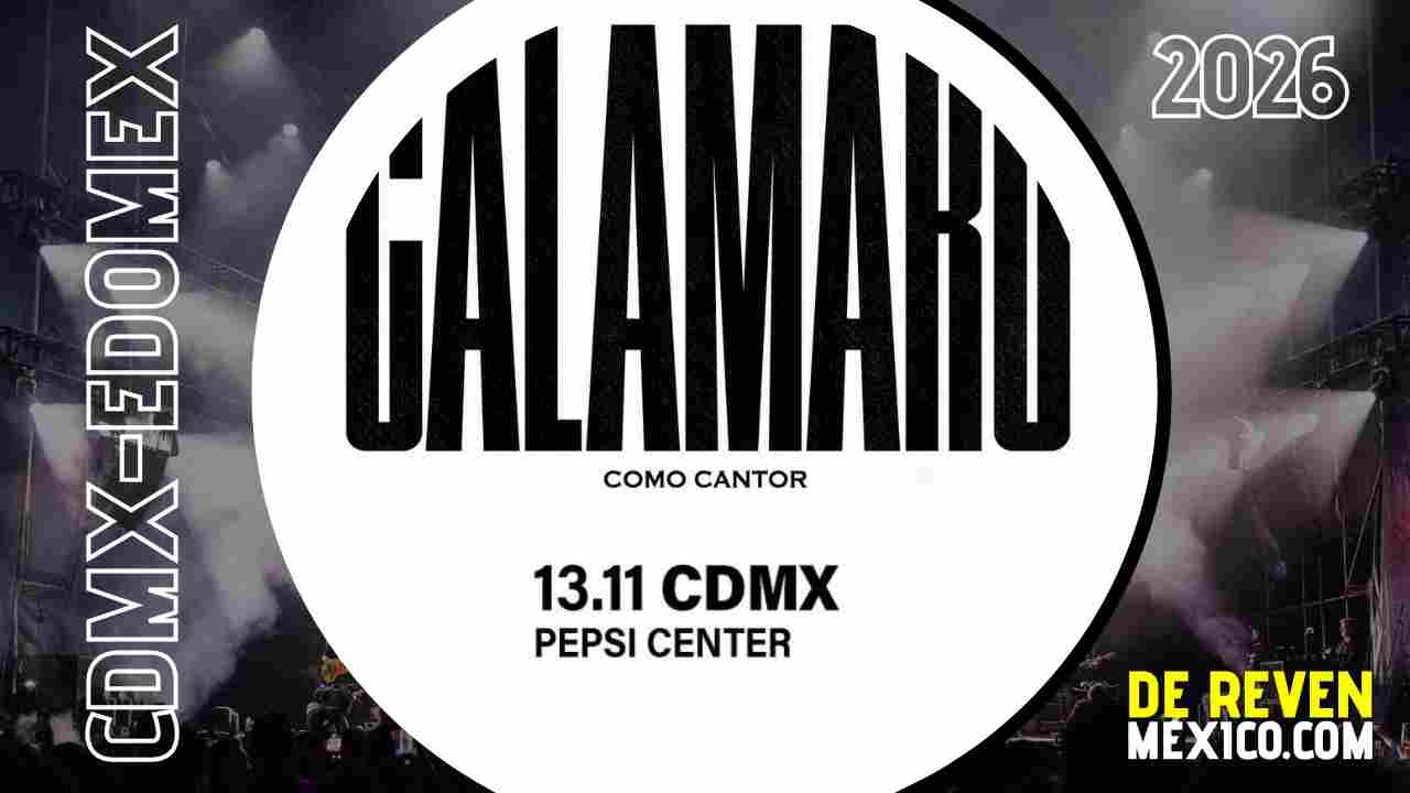 ANDRÉS CALAMARO CDMX 2026 PEPSI CENTER