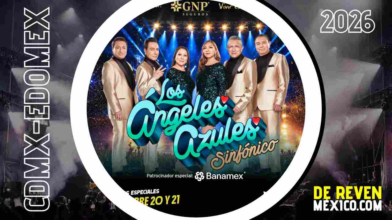 LOS ÁNGELES AZULES SINFÓNICO CDMX 2026 AUDITORIO NACIONAL