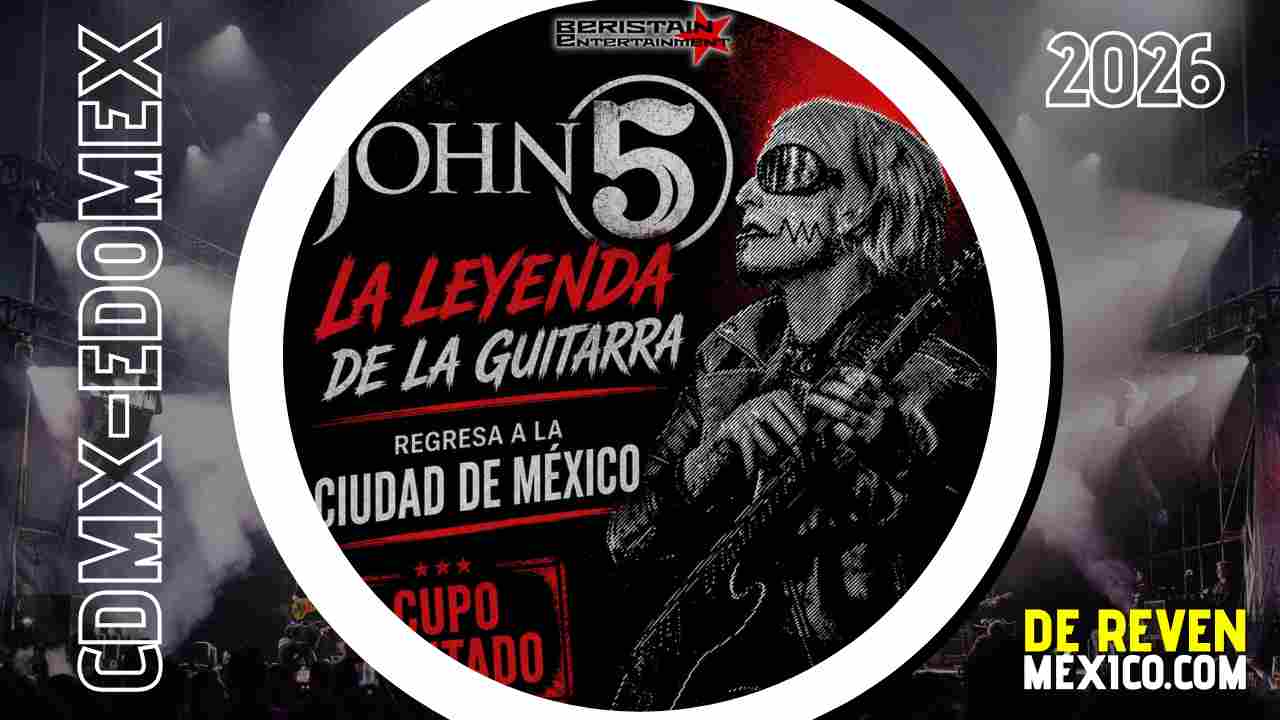 JOHN 5 CDMX 2026 FORO 1869