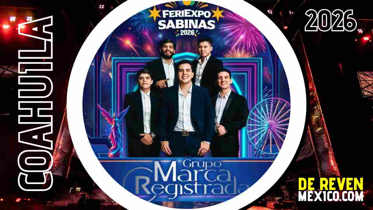 MARCA REGISTRADA FERIEXPO SABINAS 2026 COAHUILA