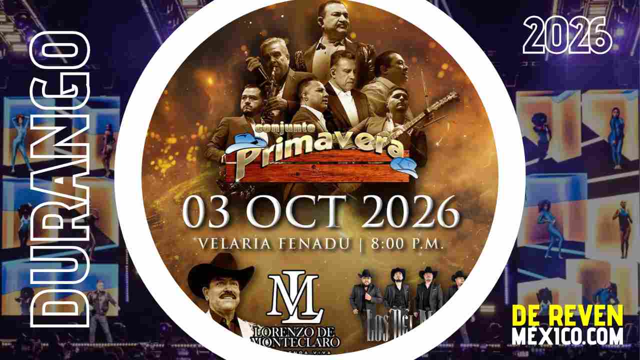 CONJUNTO PRIMAVERA DURANGO 2026 VELARIA DE LA FENADU