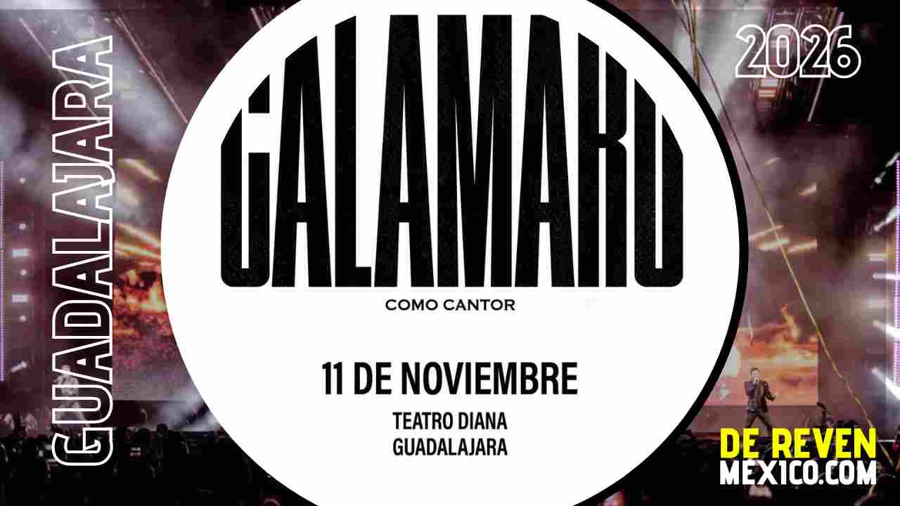 ANDRÉS CALAMARO GUADALAJARA 2026 TEATRO DIANA