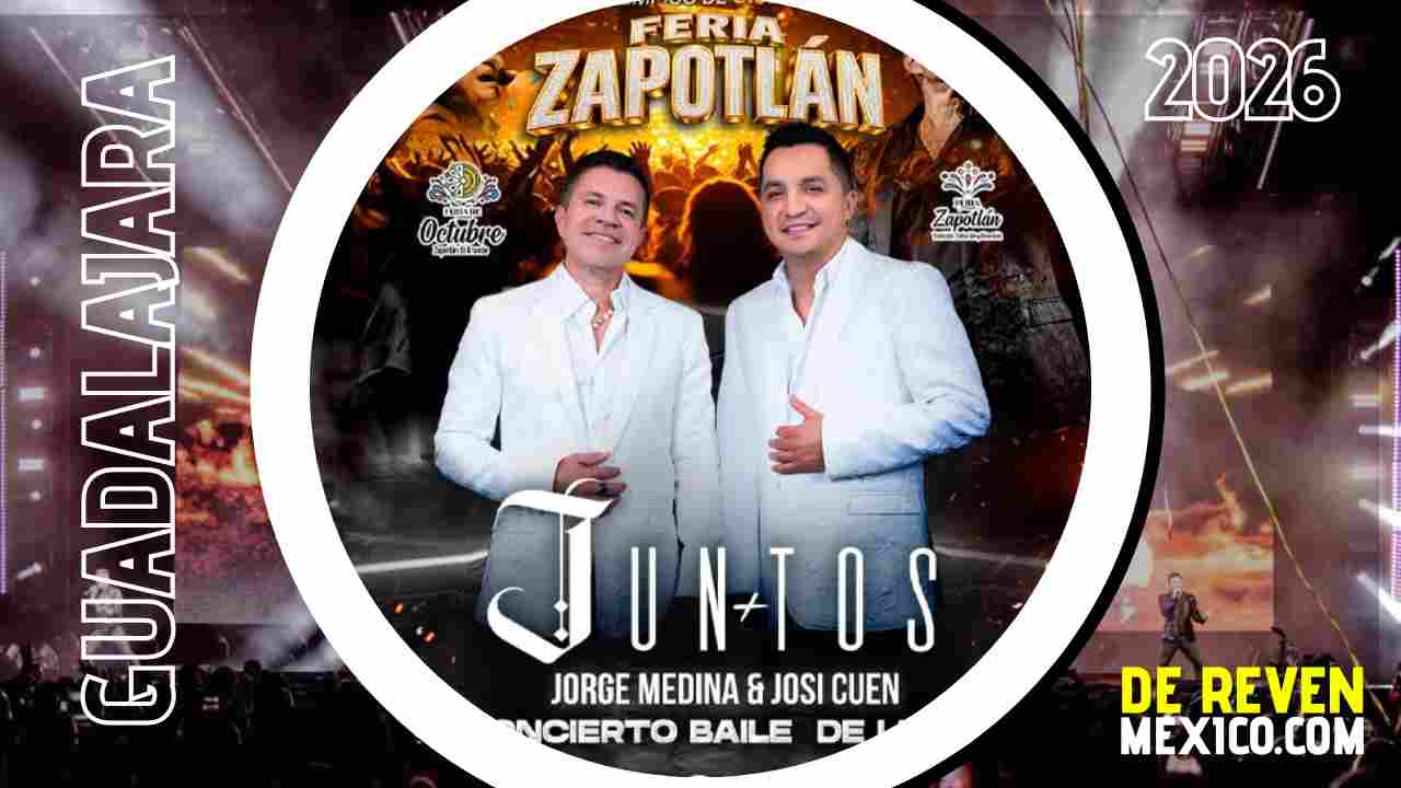 JORGE MEDINA Y JOSI CUEN FERIA ZAPOTLÁN 2026 JALISCO