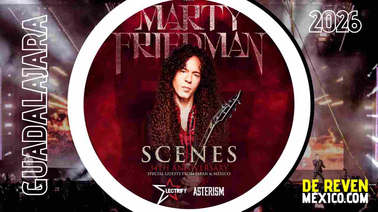 MARTY FRIEDMAN GUADALAJARA 2026 C3 STAGE