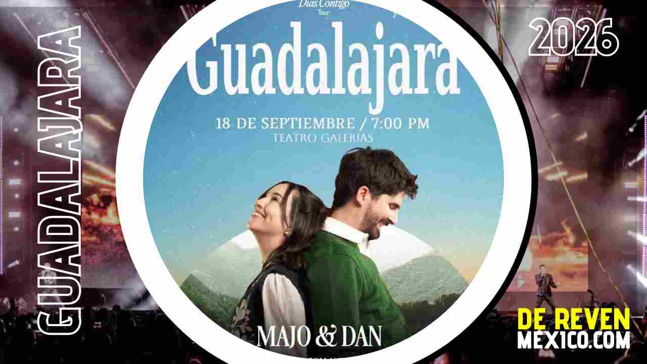 MAJO Y DAN GUADALAJARA 2026 TEATRO GALERÍAS