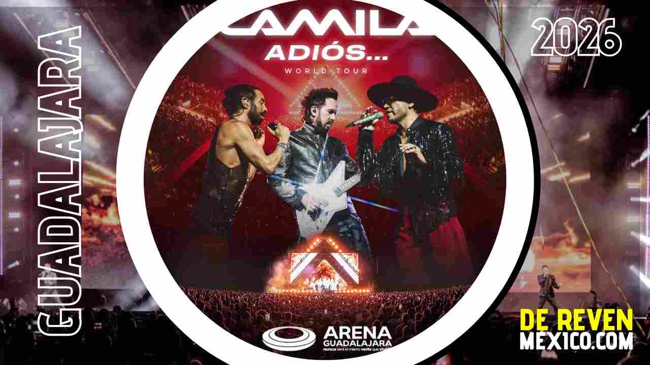 CAMILA GUADALAJARA 2026 ARENA GUADALAJARA
