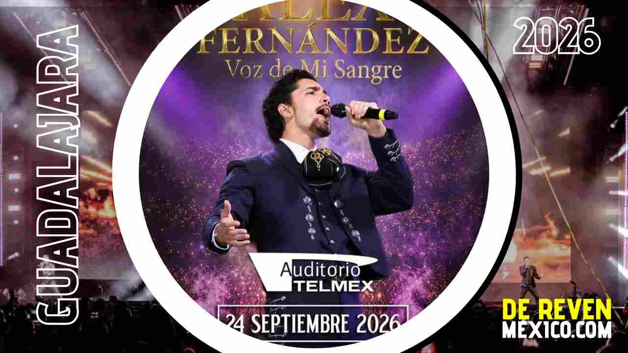 ALEX FERNÁNDEZ GUADALAJARA 2026 AUDITORIO TELMEX
