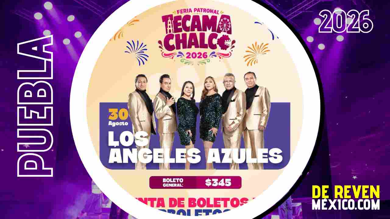 LOS ÁNGELES AZULES PALENQUE TECAMACHALCO 2026 PUEBLA