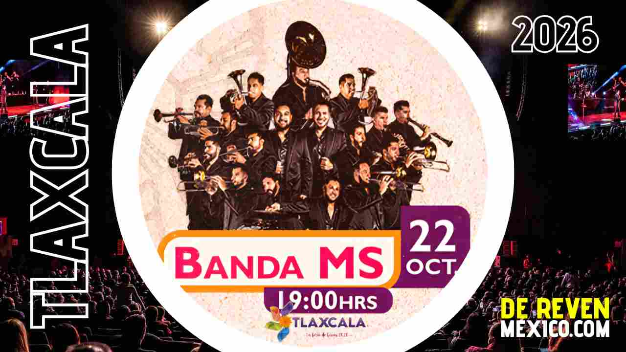 BANDA MS FERIA TLAXCALA 2026 TEATRO DEL PUEBLO