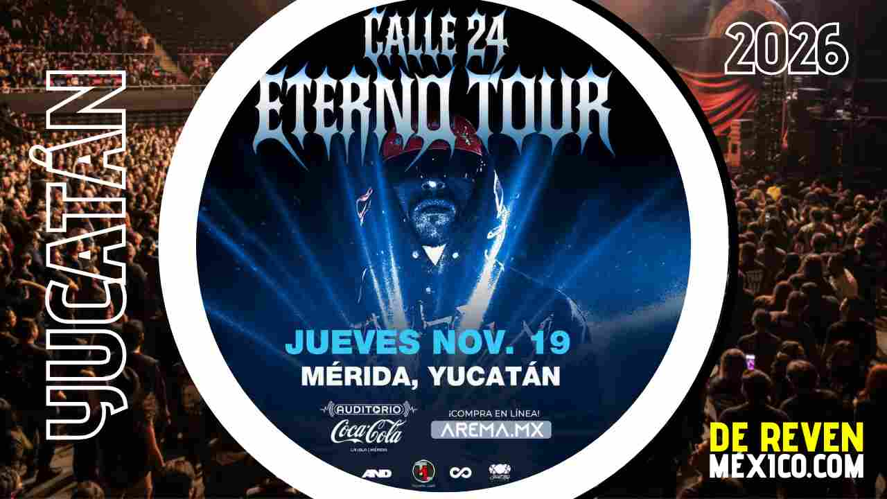 CALLE 24 MÉRIDA 2026 AUDITORIO COCA COLA LA ISLA