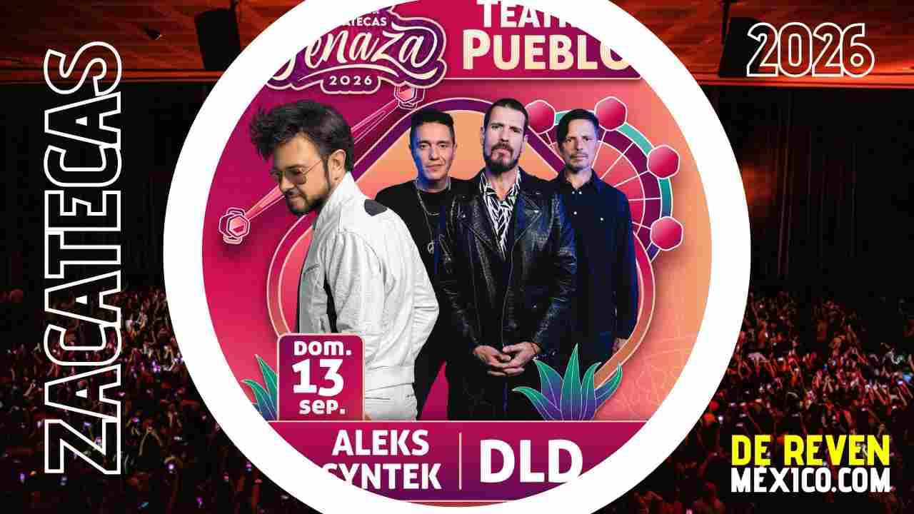 ALEKS SYNTEK Y DLD FERIA ZACATECAS 2026 TEATRO DEL PUEBLO FENAZA