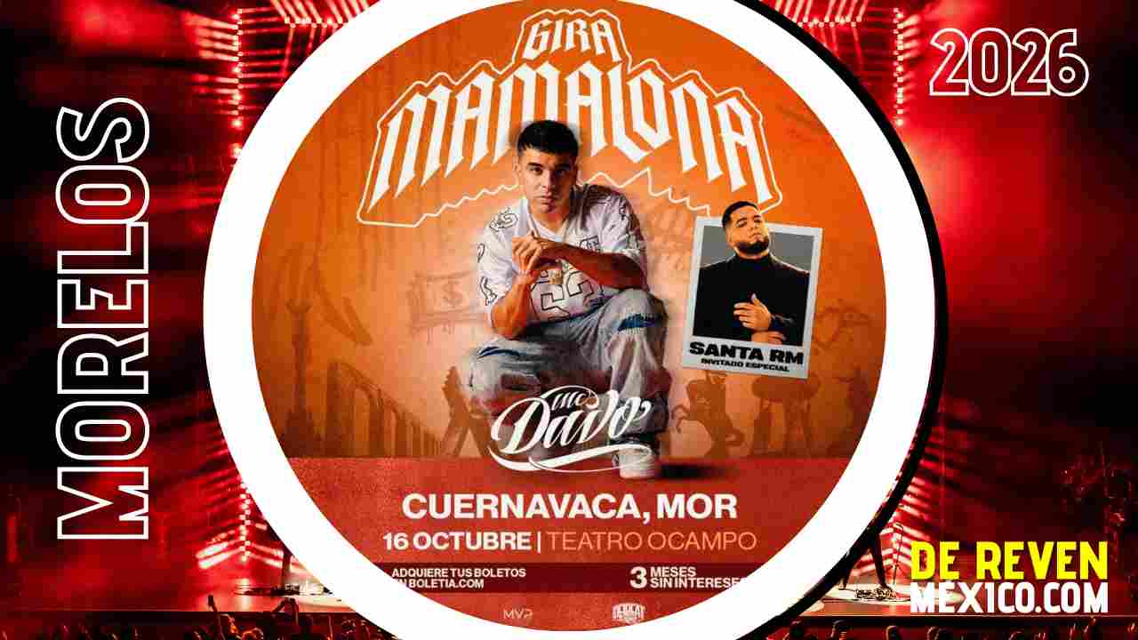 MC DAVO CUERNAVACA 2026 TEATRO OCAMPO