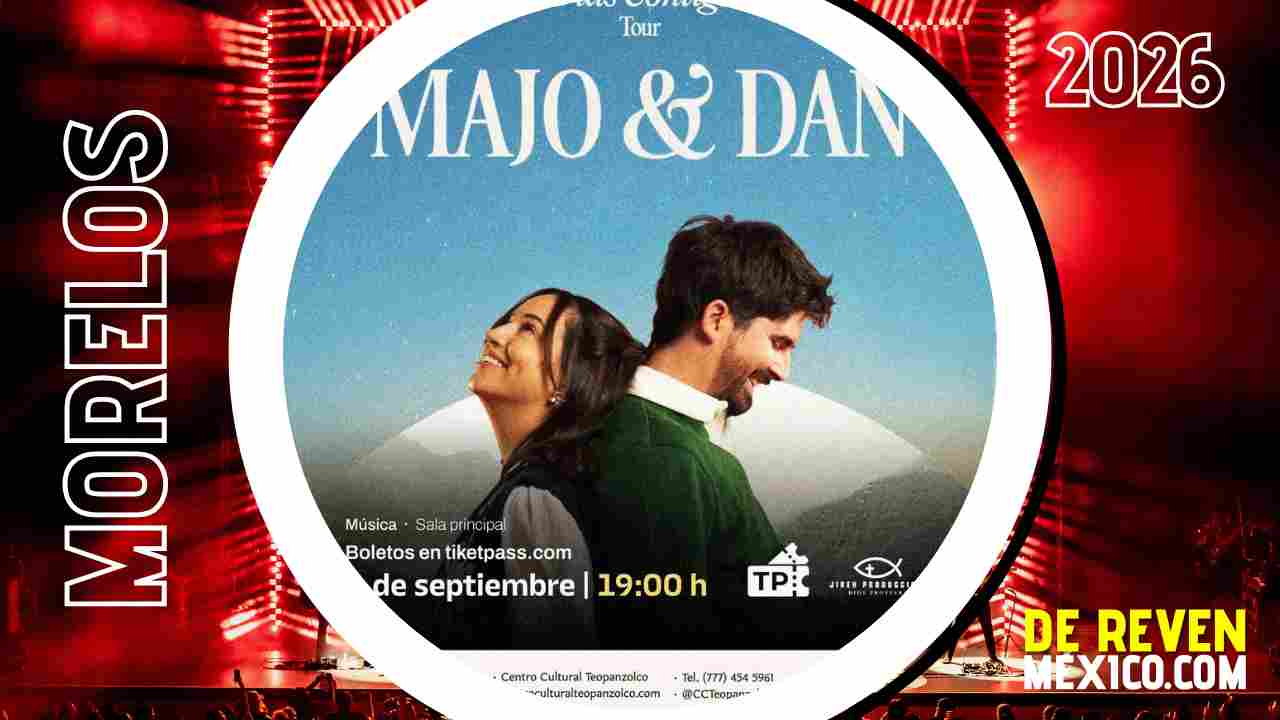 MAJO Y DAN CUERNAVACA 2026 CENTRO CULTURAL TEOPANZOLCO