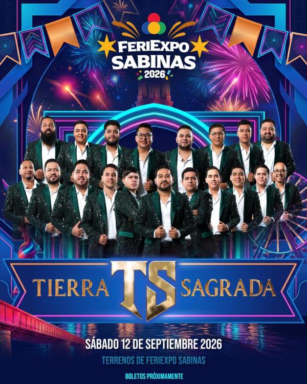 TIERRA SAGRADA FERIEXPO SABINAS 2026 COAHUILA