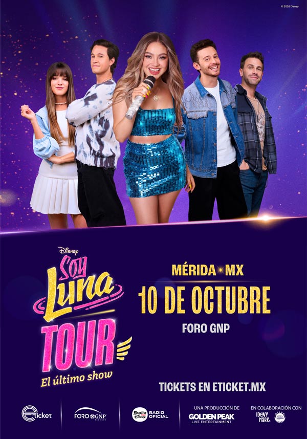 SOY LUNA MÉRIDA 2026 FORO GNP SEGUROS