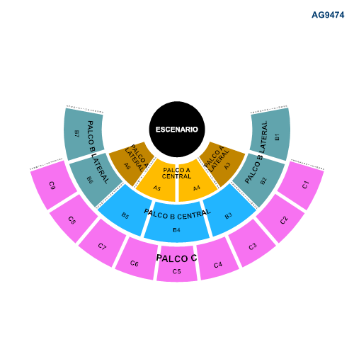 MAPA MON LAFERTE OAXACA 2026 AUDITORIO GUELAGUETZA