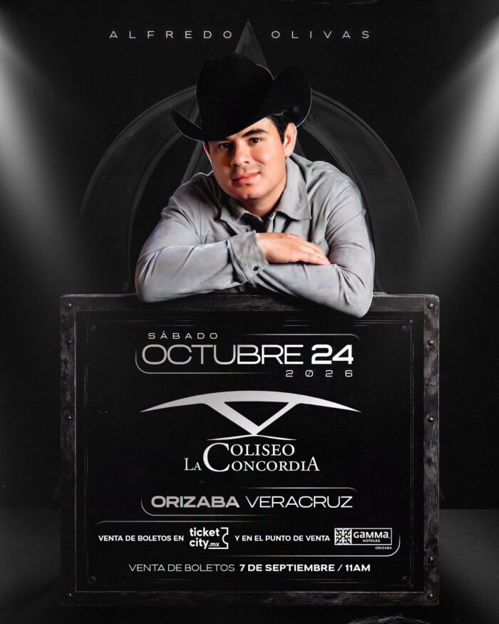 - ALFREDO OLIVAS ORIZABA 2026 COLISEO LA CONCORDIA