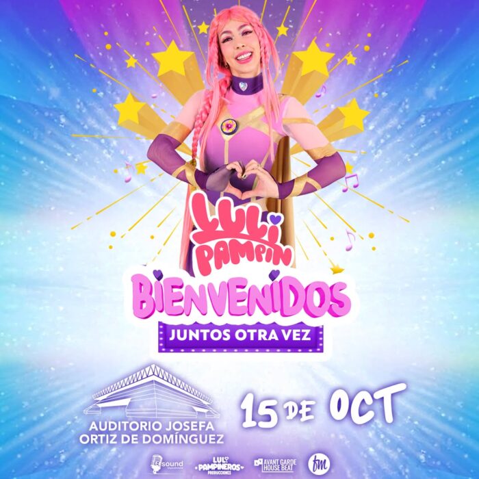 LULI PAMPIN QUERÉTARO 2026 AUDITORIO JOSEFA ORTÍZ