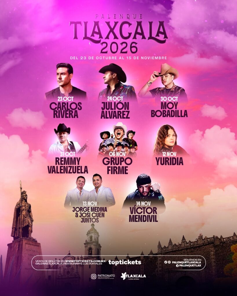 CARTELERA PALENQUE TLAXCALA 2026