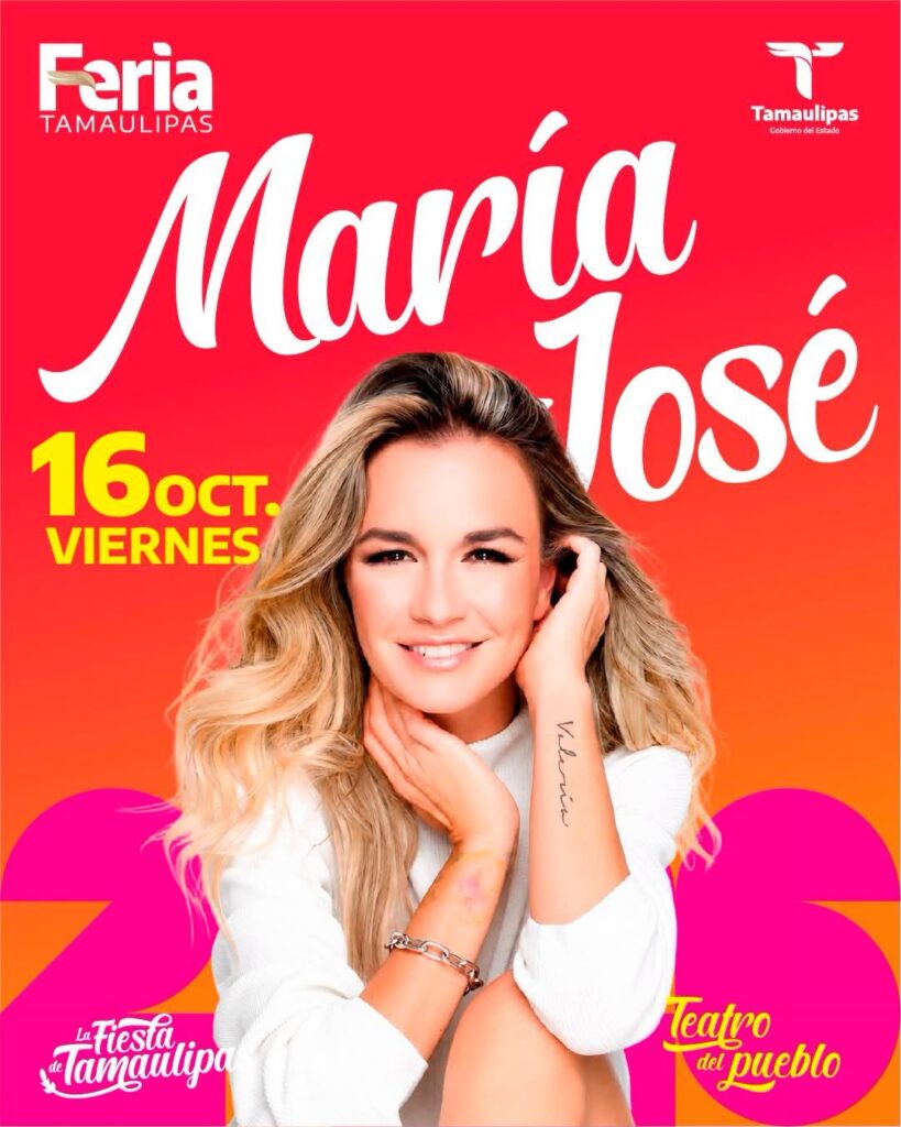 MARÍA JOSÉ FERIA TAMAULIPAS 2026 TEATRO DEL PUEBLO