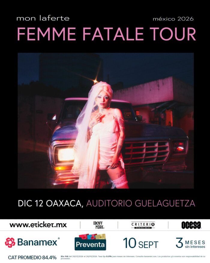 MON LAFERTE OAXACA 2026 AUDITORIO GUELAGUETZA