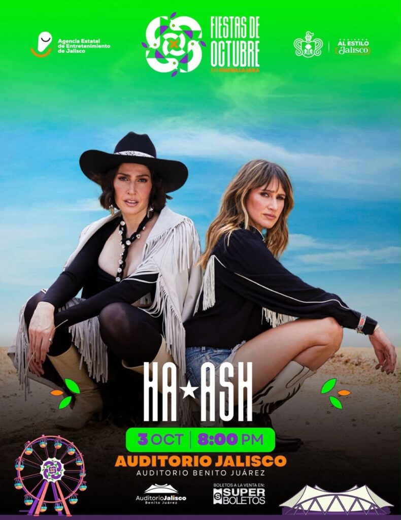 HA ASH FIESTAS DE OCTUBRE 2026 AUDITORIO JALISCO