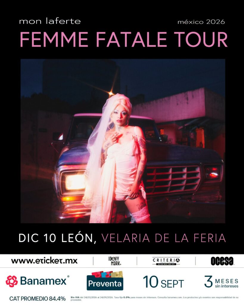MON LAFERTE LEÓN 2026 VELARIA DE LA FERIA