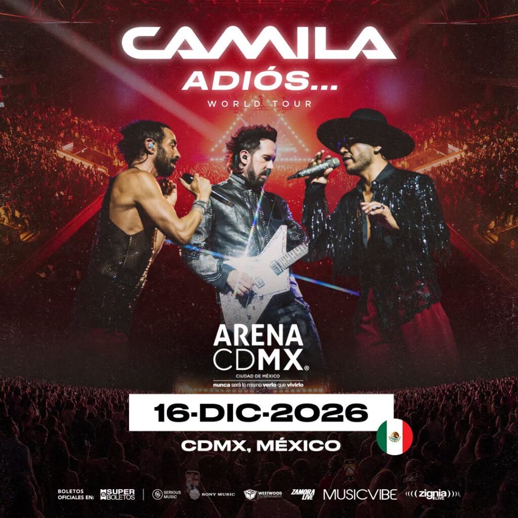 CAMILA ARENA CDMX 2026