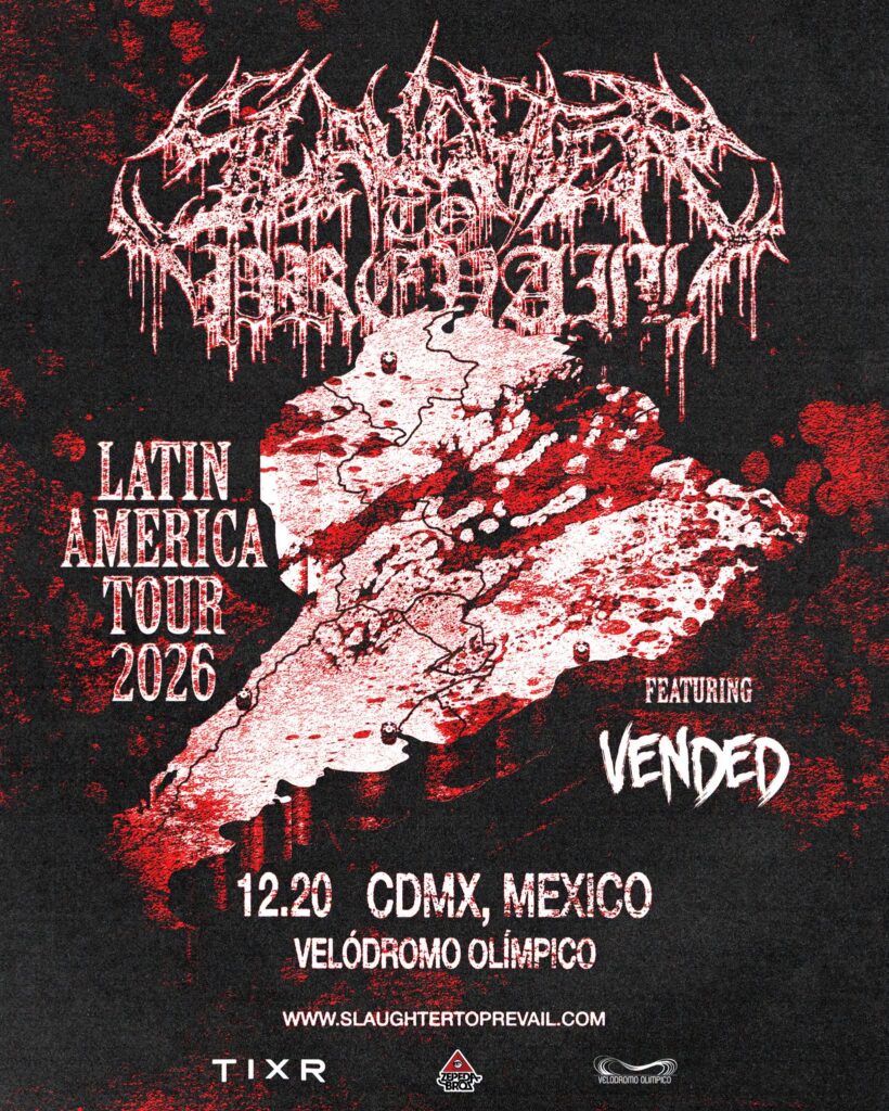 SLAUGHTER TO PREVAIL CDMX 2026 VELÓDROMO OLÍMPICO