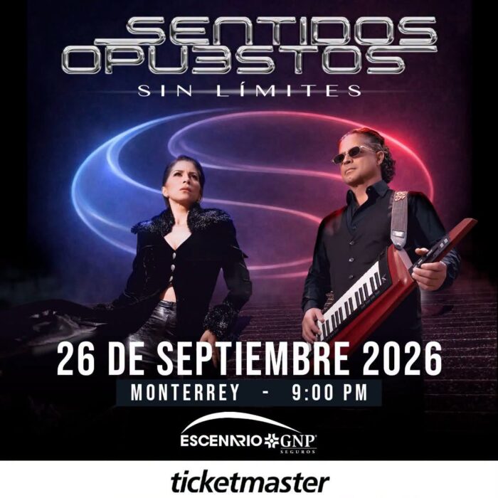 SENTIDOS OPUESTOS GIVEAWAY 2026 ESCENARIO GNP SEGUROS