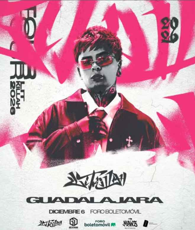 LIT KILLAH GUADALAJARA 2026 FORO BOLETOMOVIL