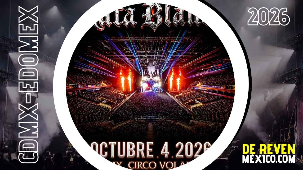 RATA BLANCA CDMX 2026 CIRCO VOLADOR
