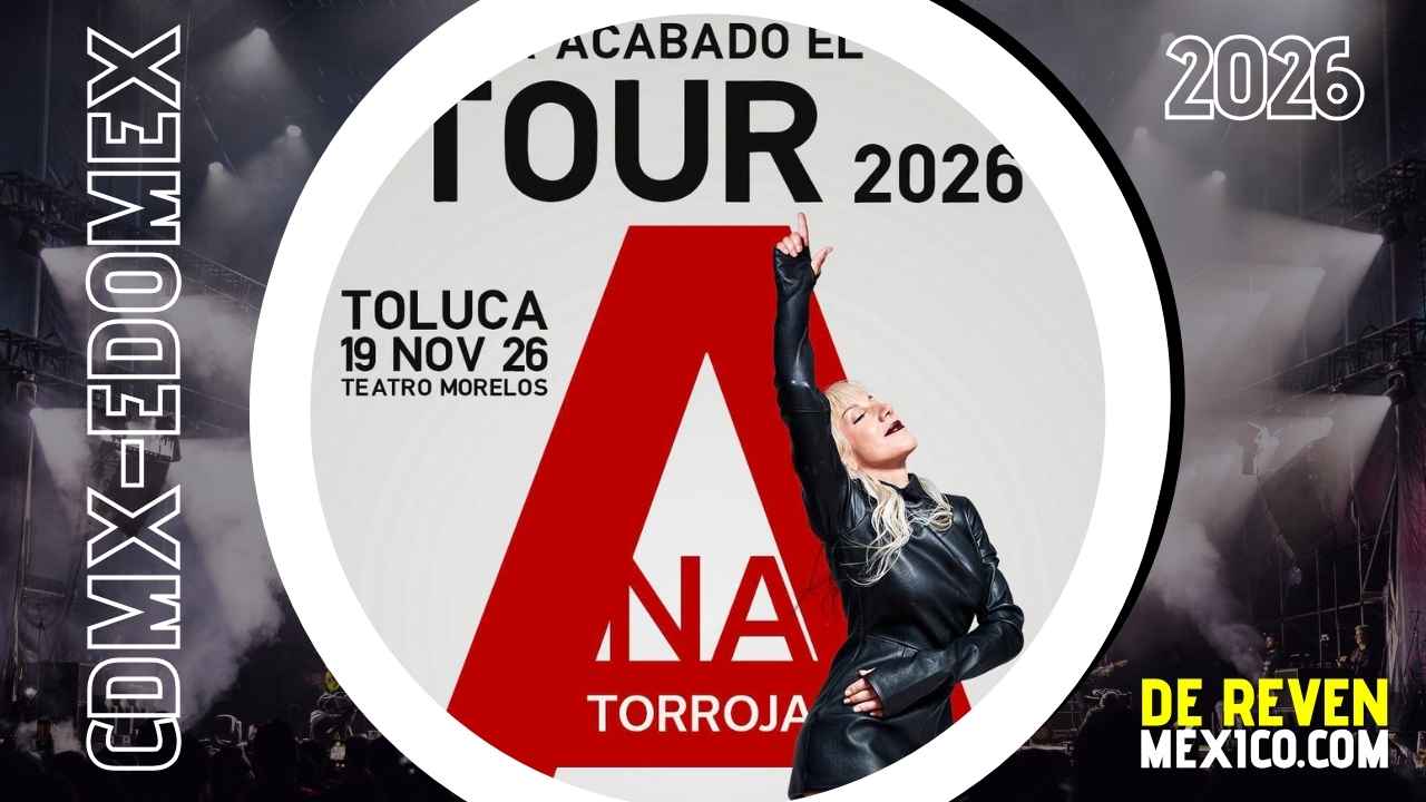 ANA TORROJA TOLUCA 2026 TEATRO MORELOS