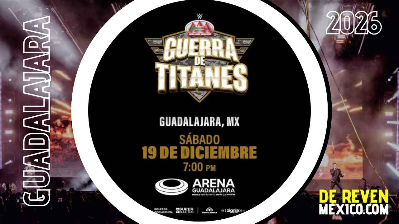GUERRA DE TITANES ARENA GUADALAJARA 2026 LUCHA LIBRE AAA