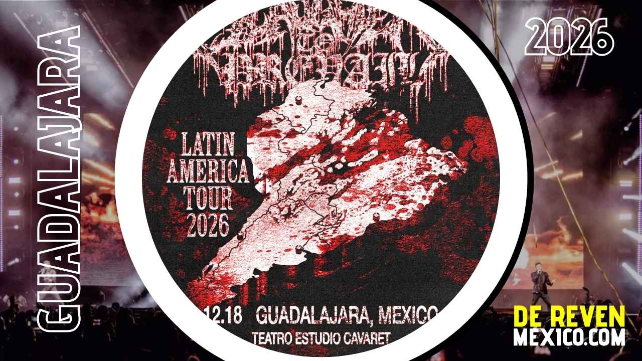SLAUGHTER TO PREVAIL GUADALAJARA 2026 TEATRO ESTUDIO CAVARET