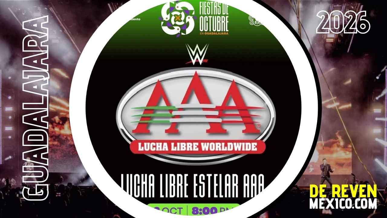 LUCHA LIBRE AAA FIESTAS DE OCTUBRE 2026 AUDITORIO JALISCO