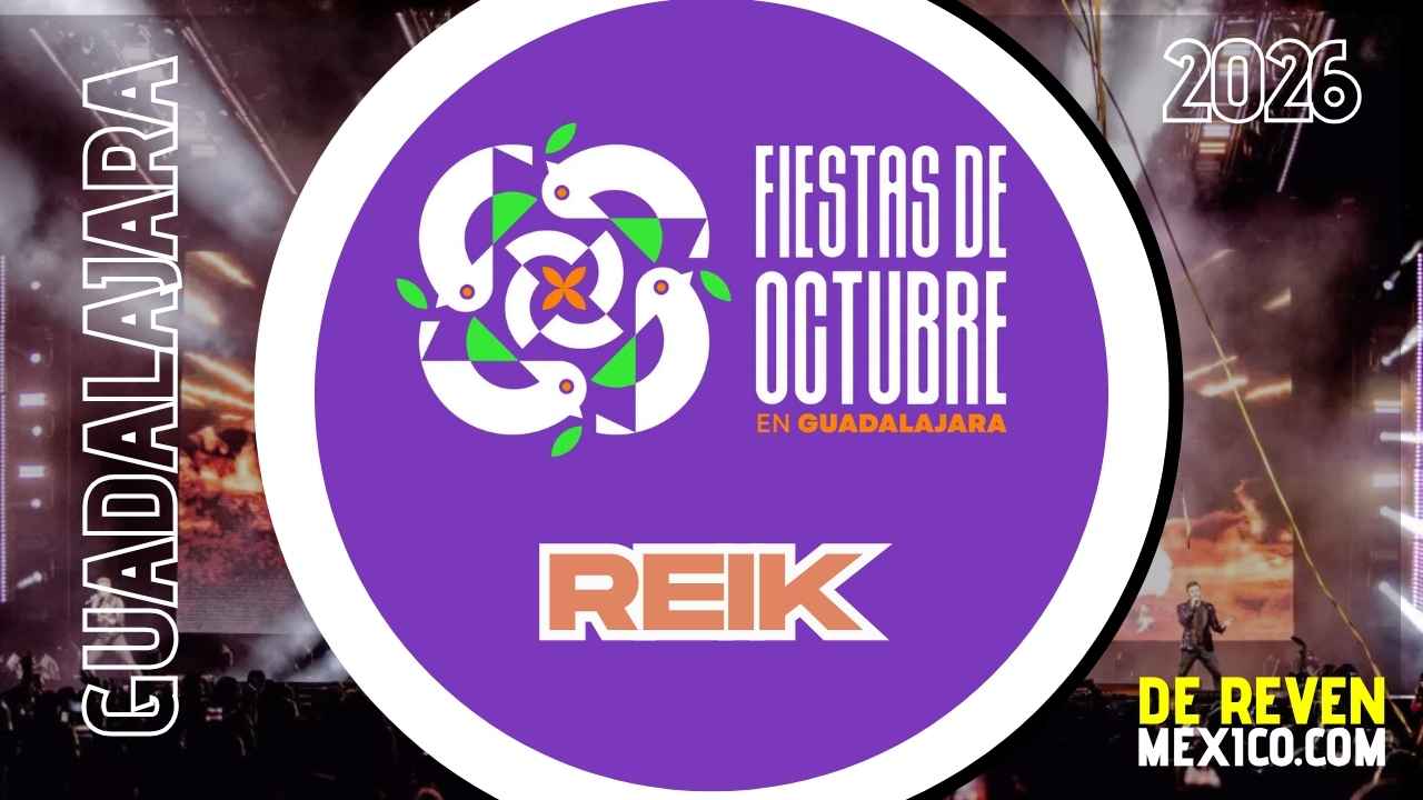 REIK FIESTAS DE OCTUBRE 2026 AUDITORIO JALISCO