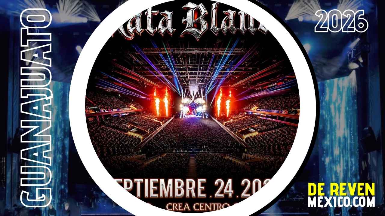 RATA BLANCA IRAPUATO 2026 CREA CENTRO CULTURAL