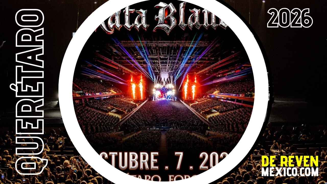 RATA BLANCA QUERÉTARO 2026 FORO ARPA