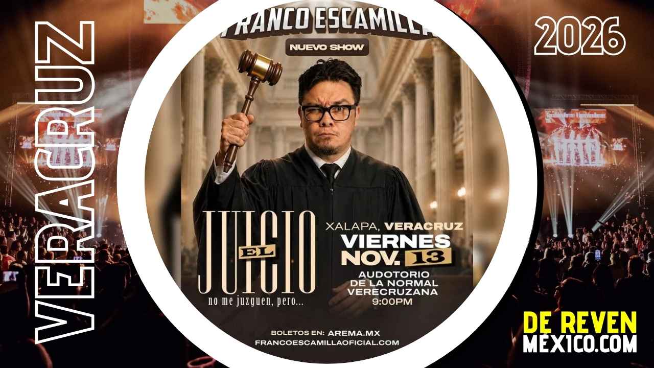 FRANCO ESCAMILLA XALAPA 2026 AUDITORIO DE LA NORMAL