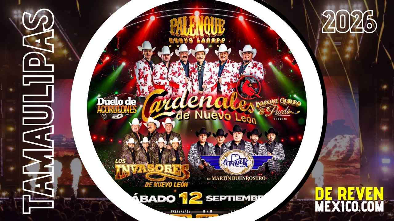 DUELO DE ACORDEONES PALENQUE NUEVO LAREDO 2026