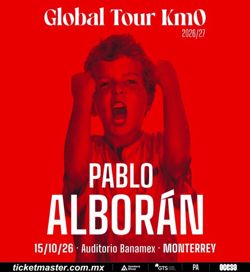 PABLO ALBORÁN MONTERREY 2026 AUDITORIO BANAMEX