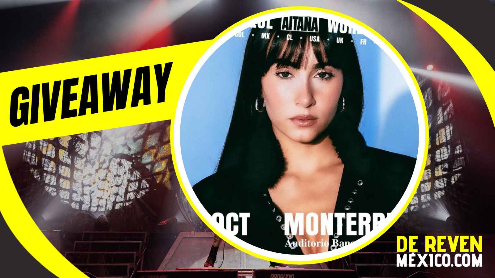 AITANA GIVEAWAY 2026 AUDITORIO BANAMEX