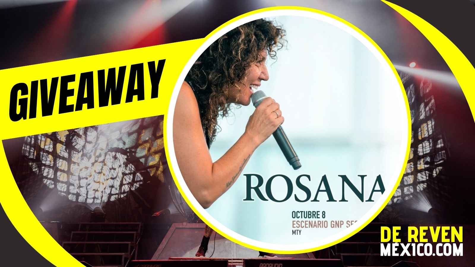 ROSANA GIVEAWAY 2026 ESCENARIO GNP SEGUROS