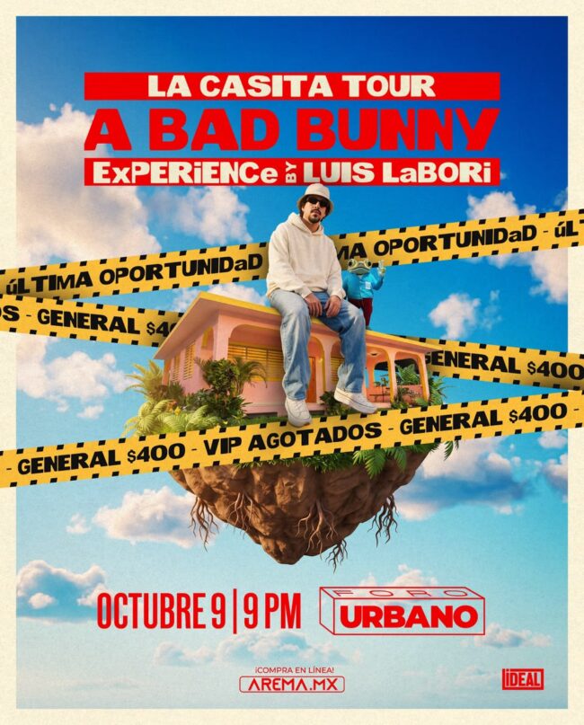 A BAD BUNNY EXPERIENCE GIVEAWAY 2026 FORO URBANO